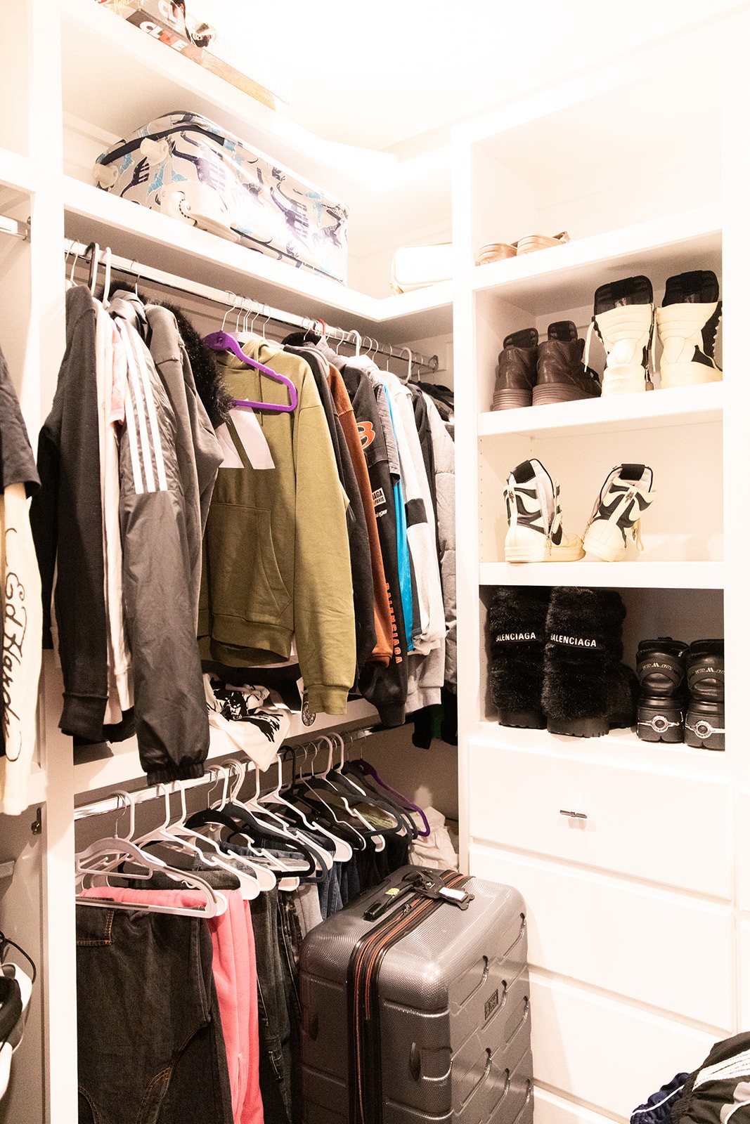 857 Hicks Cut Road Pulaski, TN 38478 - Photo 62 of 80 a view of walk in closet with clothes and shoes