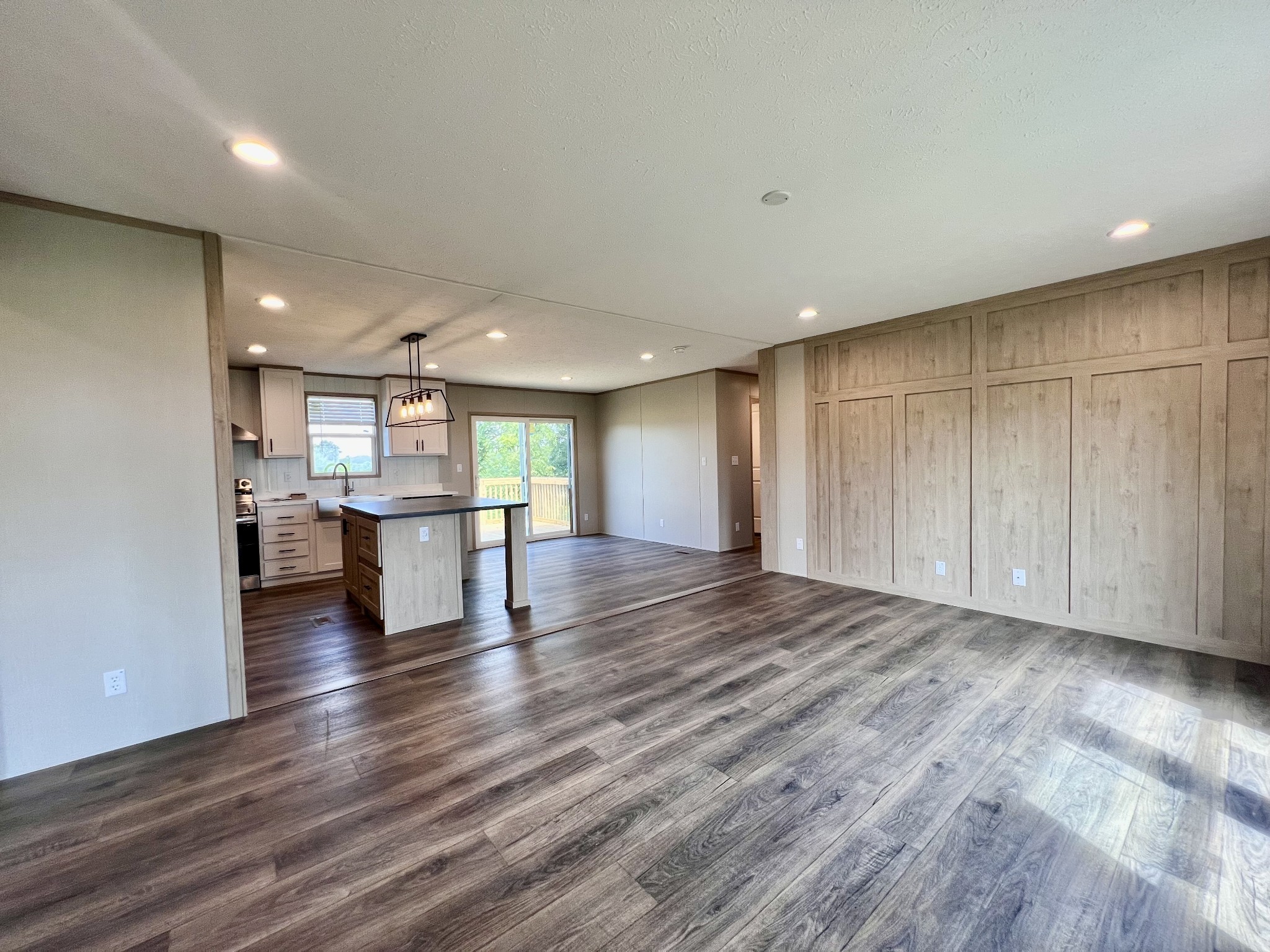 1037 McAfee Road Morrison, TN 37357 - Photo 4 of 23 a view of kitchen and hall with wooden floor