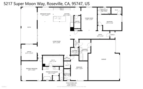 $849,000 | 5217 Super Moon Way, Roseville, CA 95747