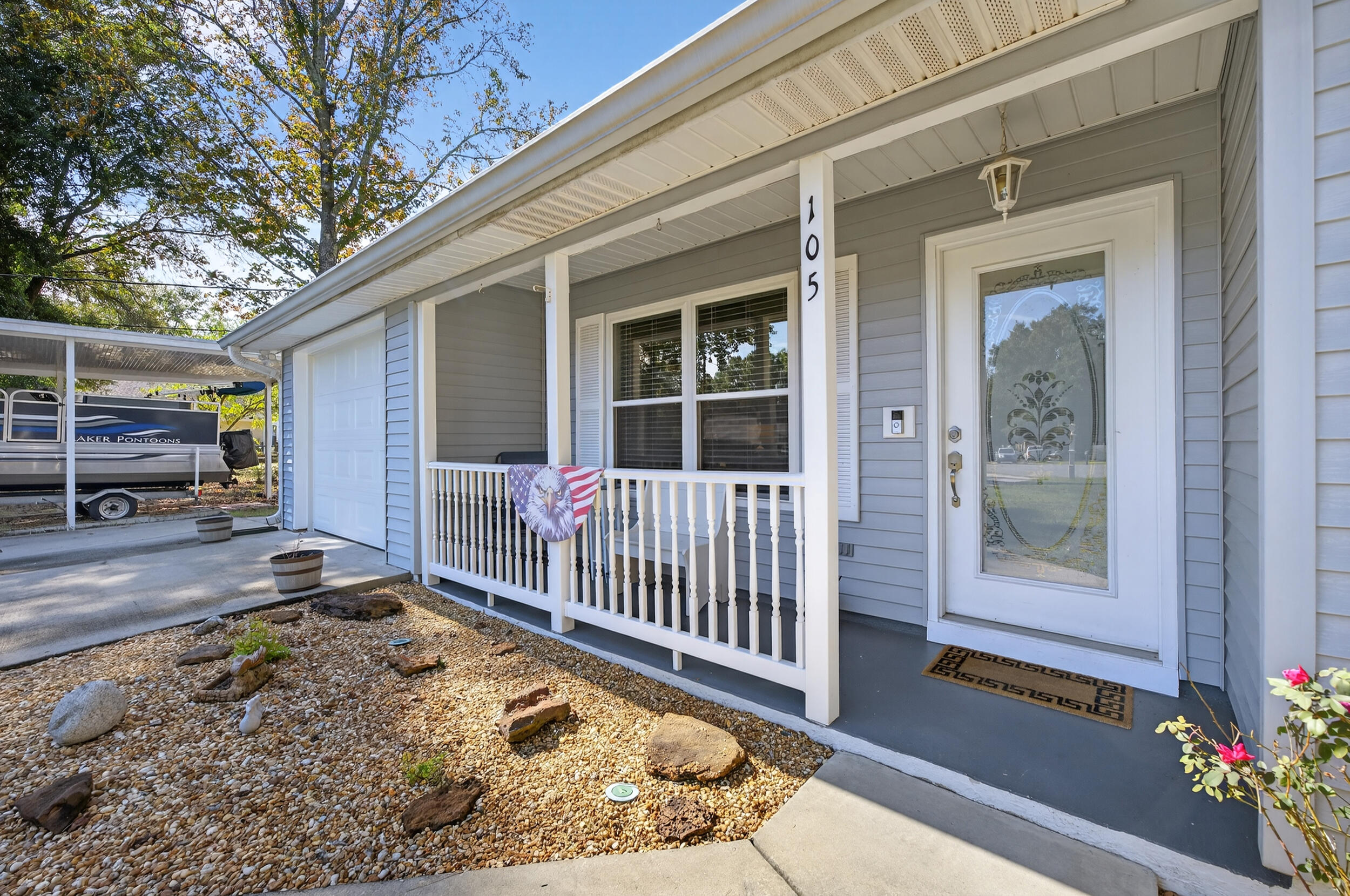 105 Cedar Point Road Crestview, FL 32539 - Photo 5 of 53 a view of a house with a wooden fence