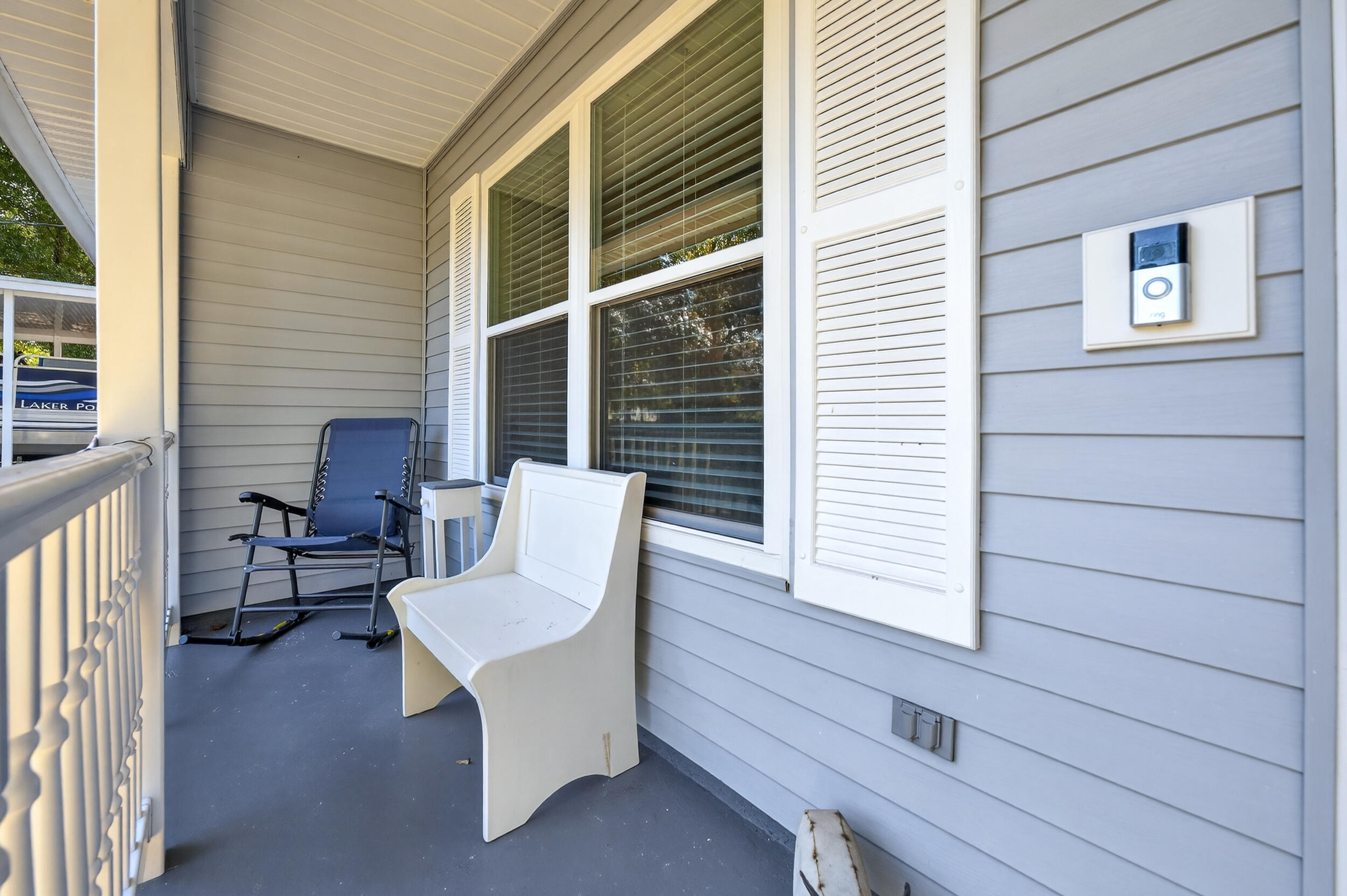 105 Cedar Point Road Crestview, FL 32539 - Photo 6 of 53 a view of a chair and table in the balcony