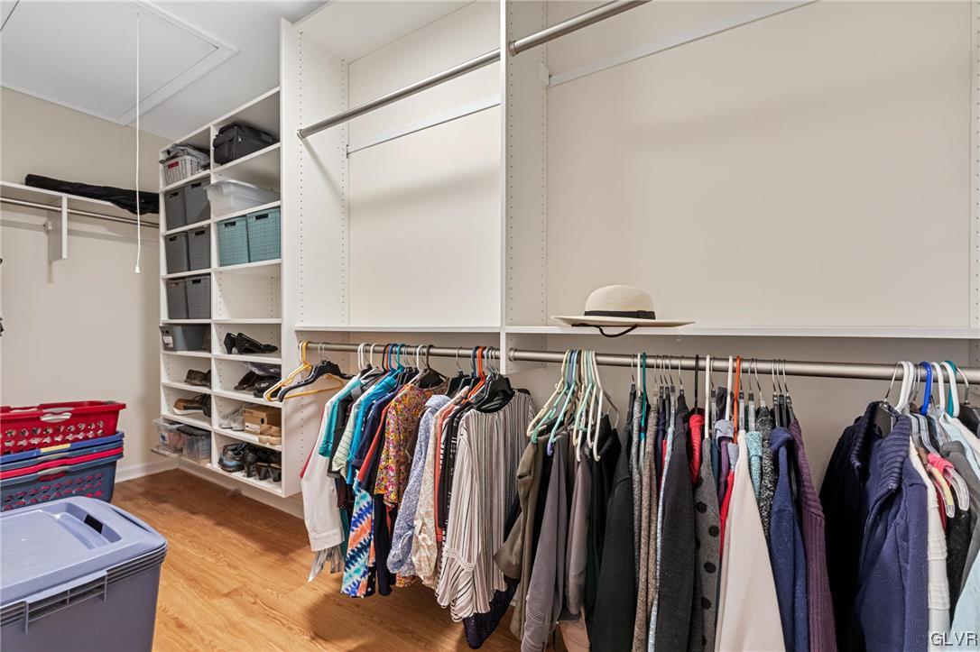 2152 Terry Road Nazareth, PA 18064 - Photo 35 of 42 a view of walk in closet with clothes and shoes