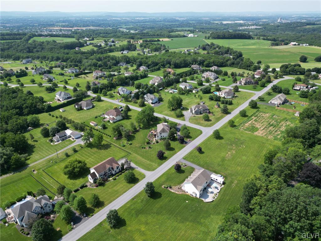 2152 Terry Road Nazareth, PA 18064 - Photo 5 of 42 an aerial view of a city with lots of residential buildings