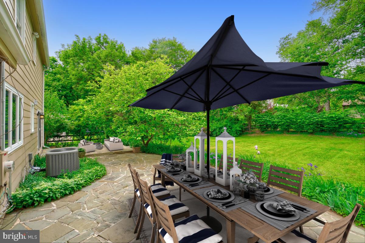 1816 Bart Drive Silver Spring, MD 20905 - Photo 27 of 38 a view of yard with patio and outdoor seating