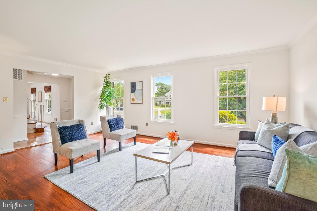 1816 Bart Drive Silver Spring, MD 20905 - Photo 5 of 38 a living room with furniture and wooden floor