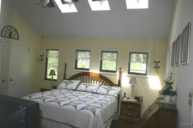 3206 Burtis Road Bethlehem, PA 18017 - Photo 8 of 17 Master bedroom with cathedral ceiling & skylights