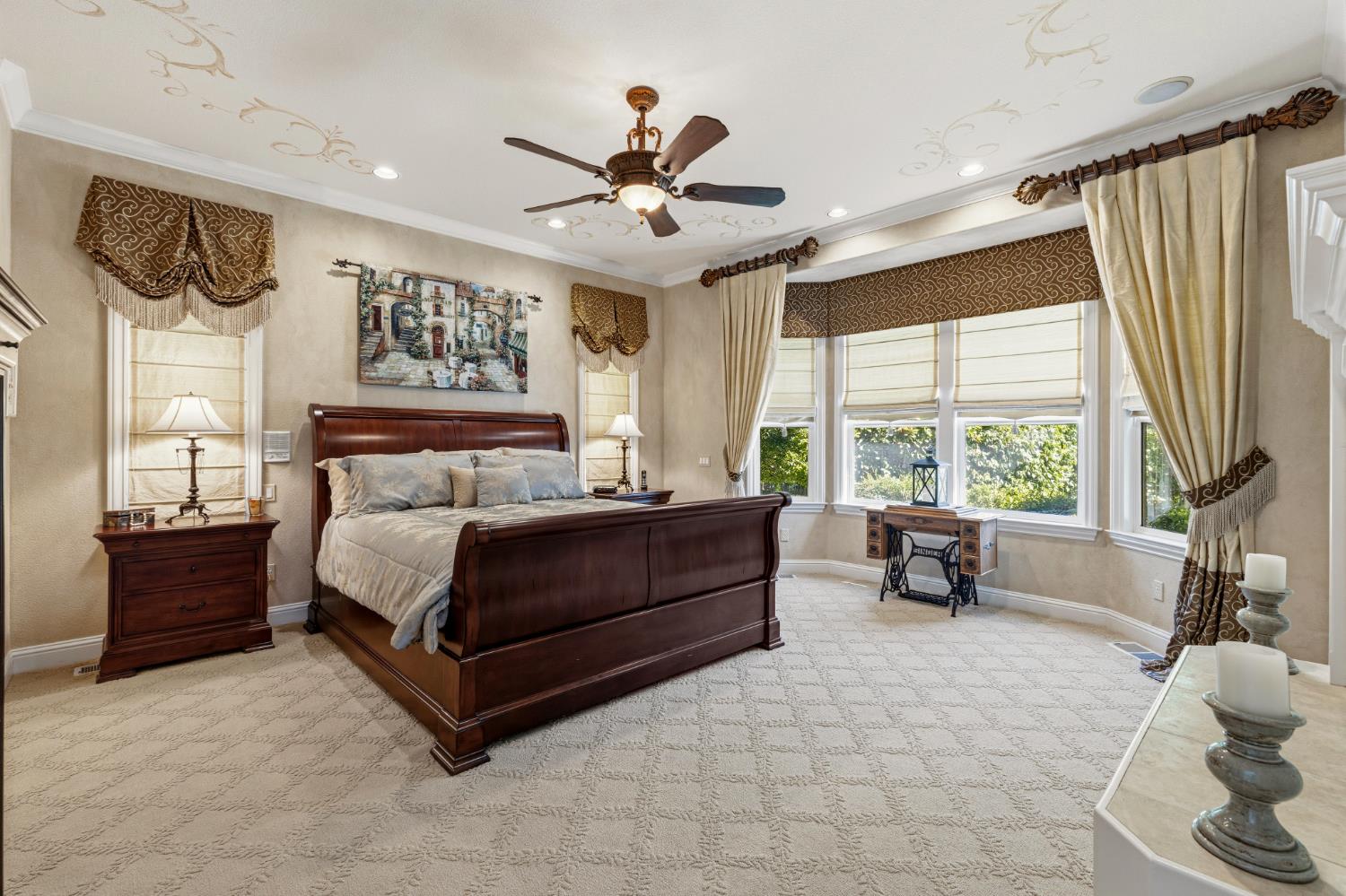 5869 Granite Hills Drive South Granite Bay, CA 95746 - Photo 23 of 66 a bedroom with a bed and a large window