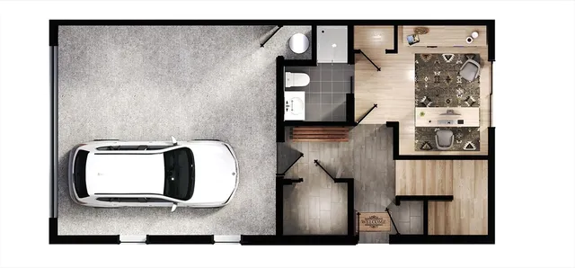 a picture of floor plan