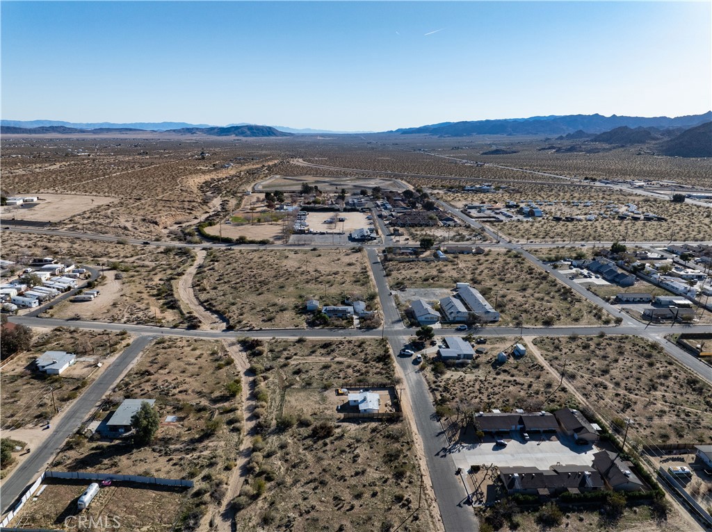 61954 Plaza Road Joshua Tree, CA 92252 - Photo 21 of 23 an aerial view of residential building and city view