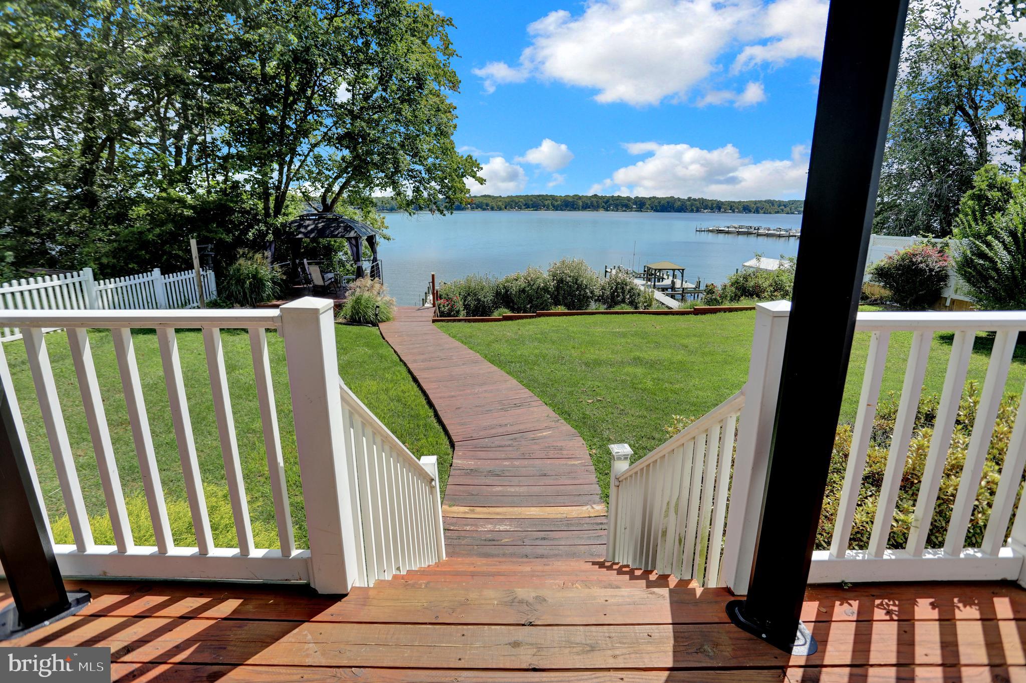 4017 East Baker Avenue Abingdon, MD 21009 - Photo 44 of 86 Walkway to Pier From House