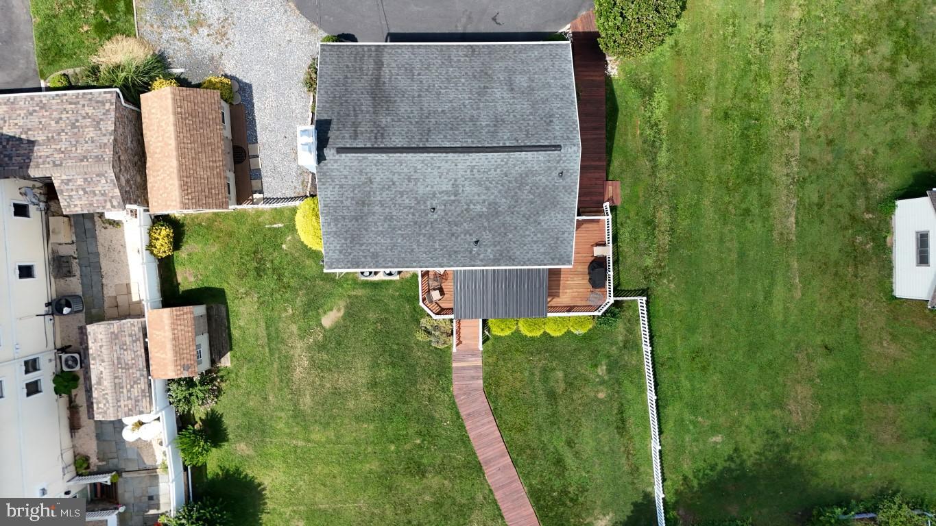 4017 East Baker Avenue Abingdon, MD 21009 - Photo 79 of 86 an aerial view of residential houses with outdoor space and trees