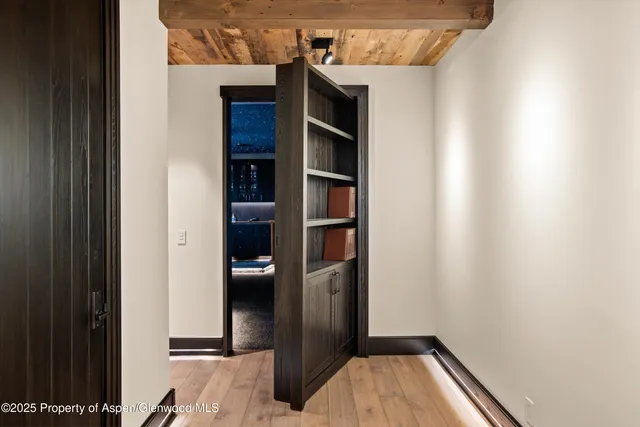 a view of walk in closet