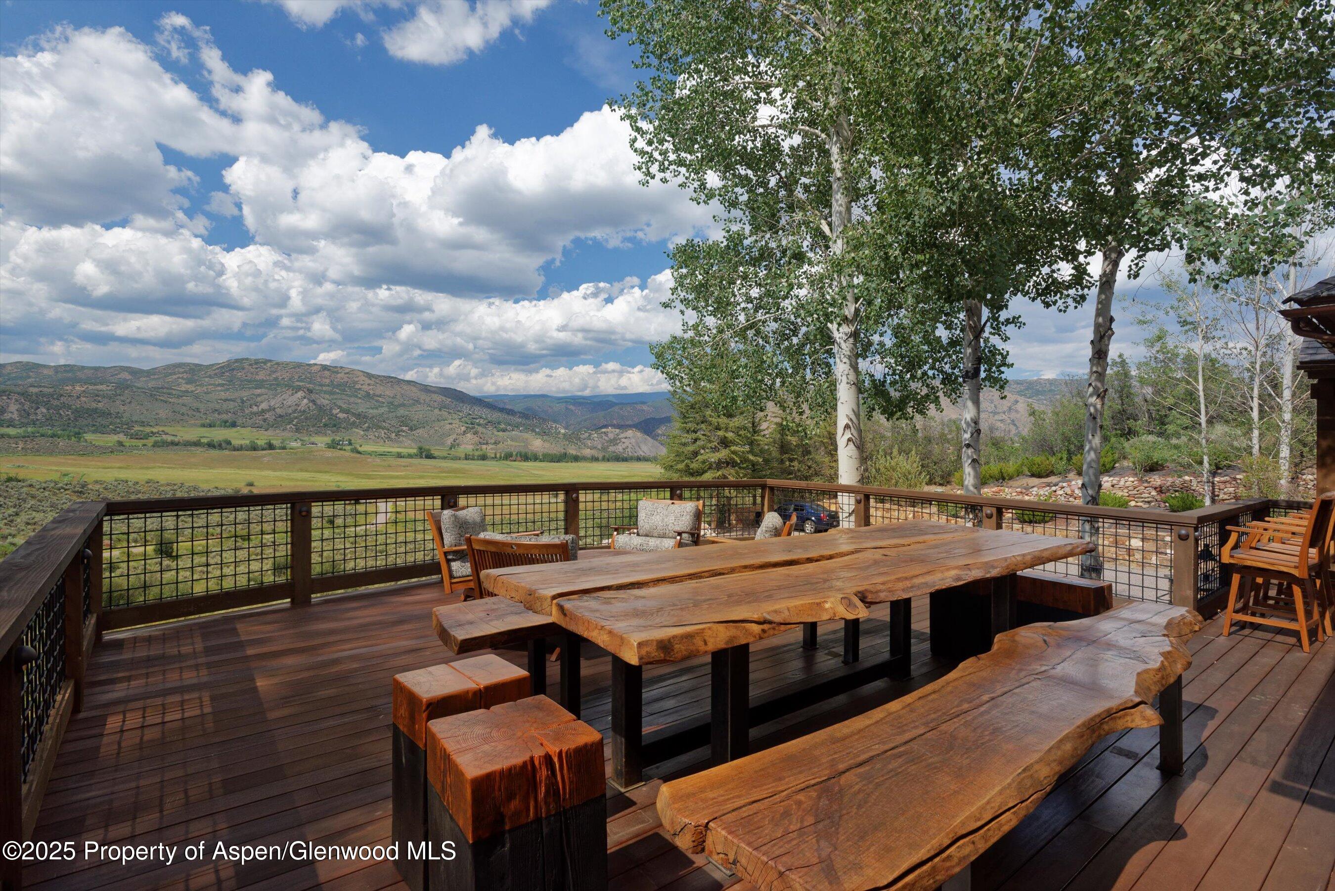 2318 Lazy O Road Snowmass, CO 81654 - Photo 38 of 50 a view of a patio with furniture