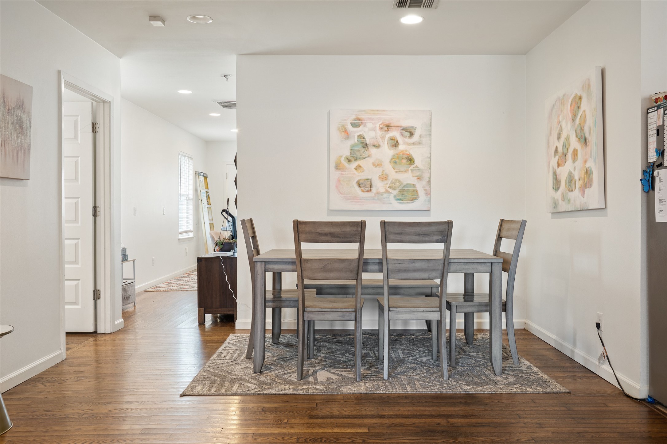 3504 Speedway, Unit A&B Austin, TX 78705 - Photo 6 of 29 a dining room with furniture and wooden floor