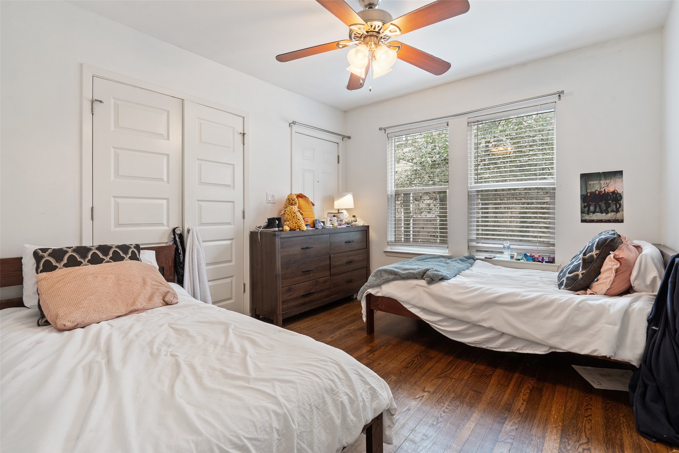3504 Speedway, Unit A&B Austin, TX 78705 - Photo 10 of 29 a bedroom with bed and window