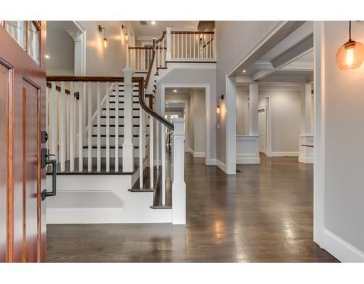 77 Edwardel Road Needham, MA 02492 - Photo 6 of 10 a view of entryway and hall with wooden floor