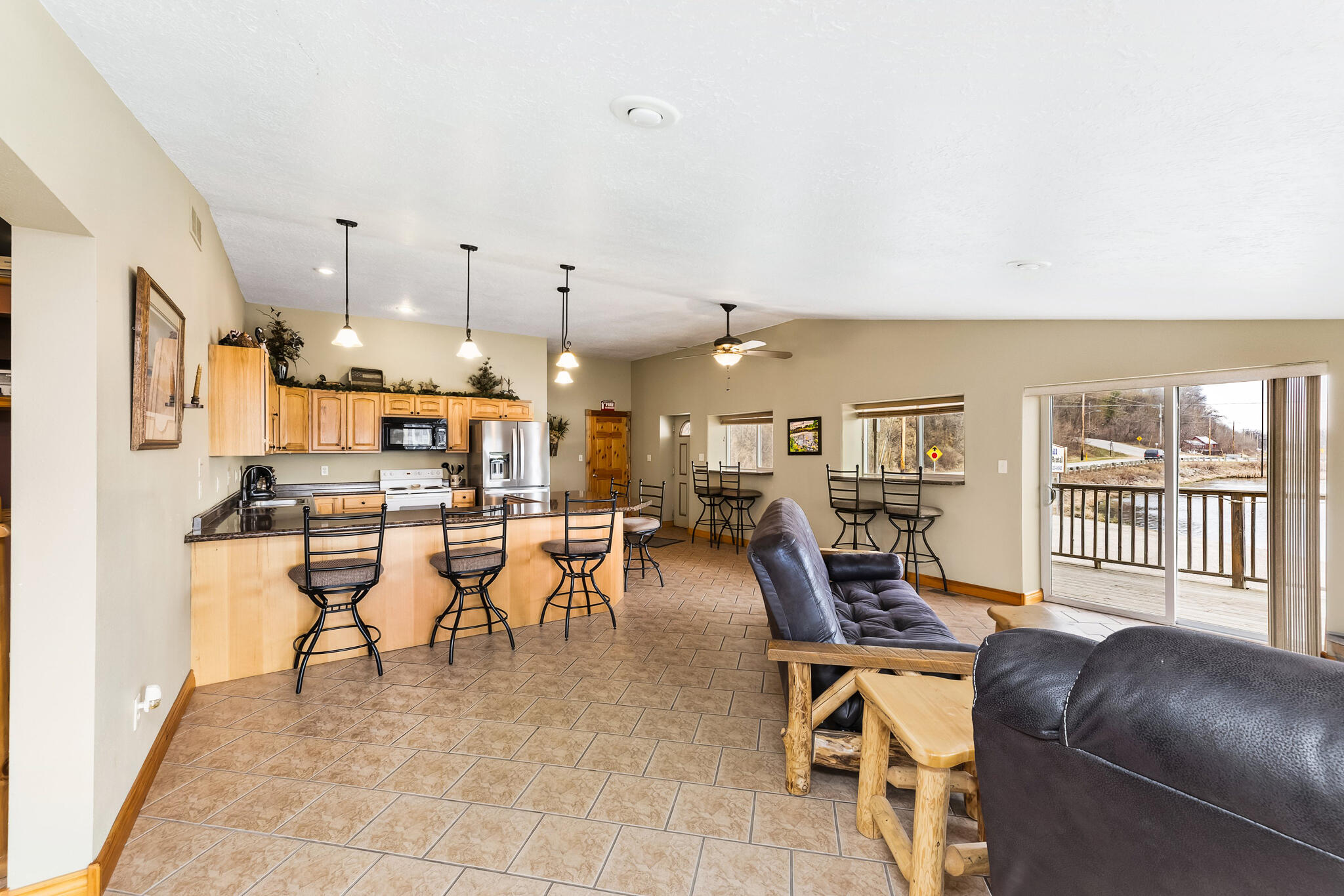 141 Mill Road Blair, WI 54616 - Photo 7 of 42 7 LIVING ROOM-KITCHEN