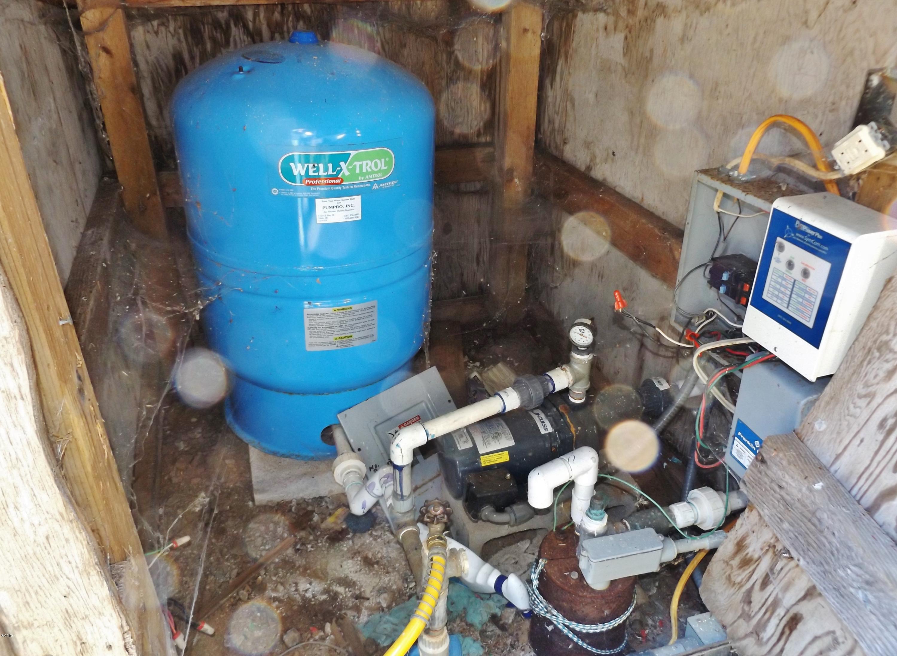 353 East Darkey Creek Road Waldport, OR 97394 - Photo 34 of 35 Well Pump and Pressure Tank