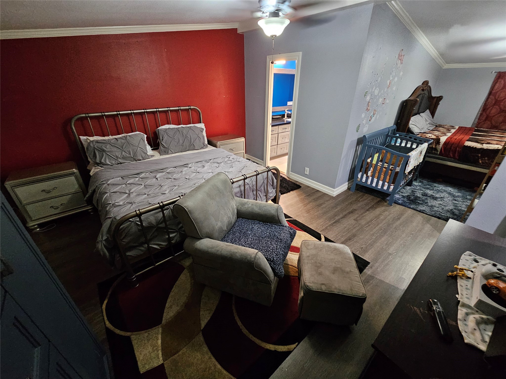 16313 Sandy View Drive Conroe, TX 77303 - Photo 14 of 41 a bed room with furniture and a couch