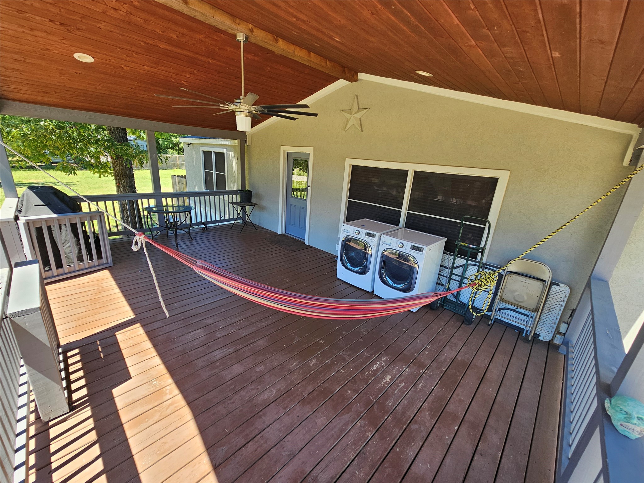 16313 Sandy View Drive Conroe, TX 77303 - Photo 6 of 41 a view of a balcony with chairs