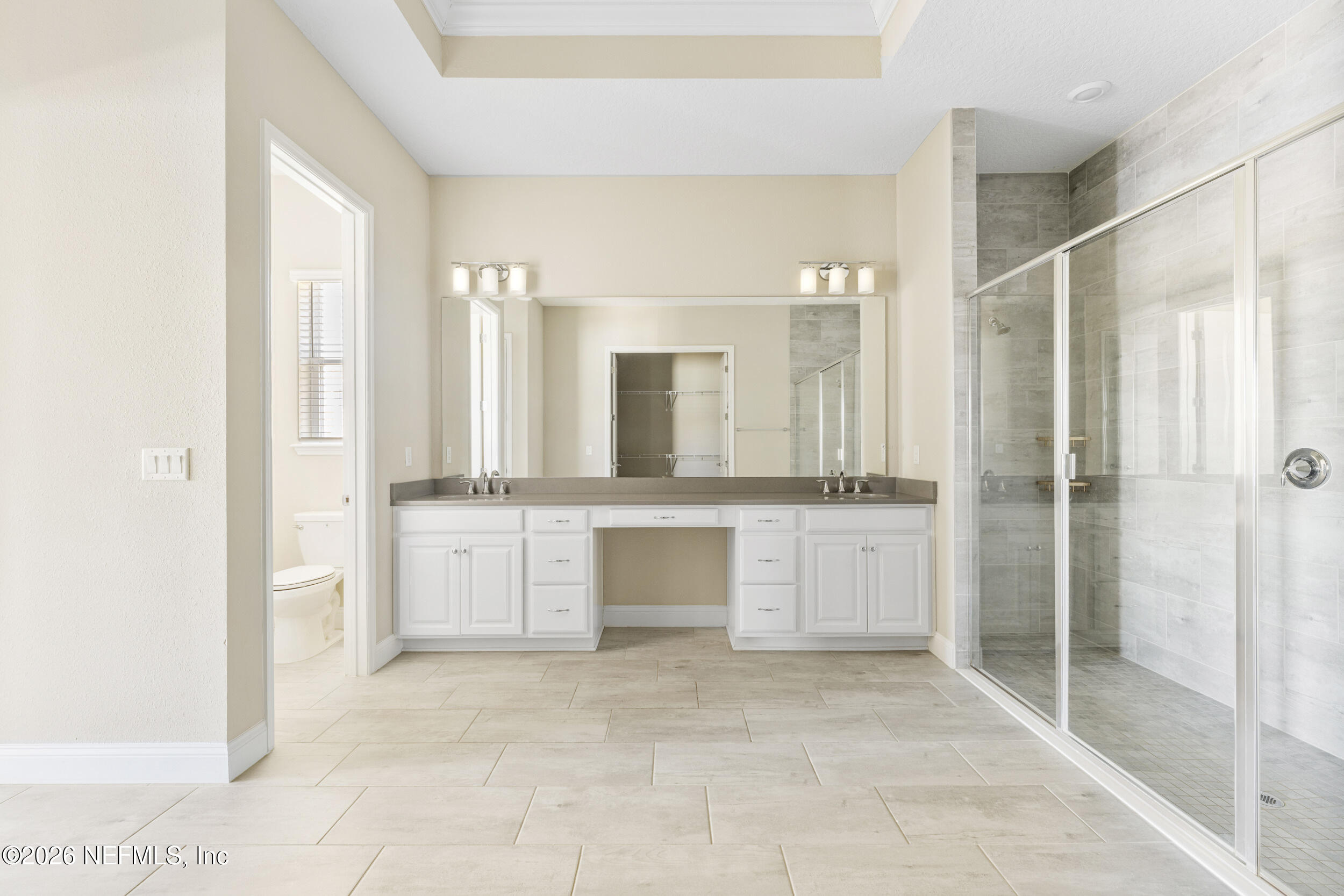 151 Calliel Way St. Johns, FL 32259 - Photo 13 of 35 a bathroom with a sink a toilet and shower