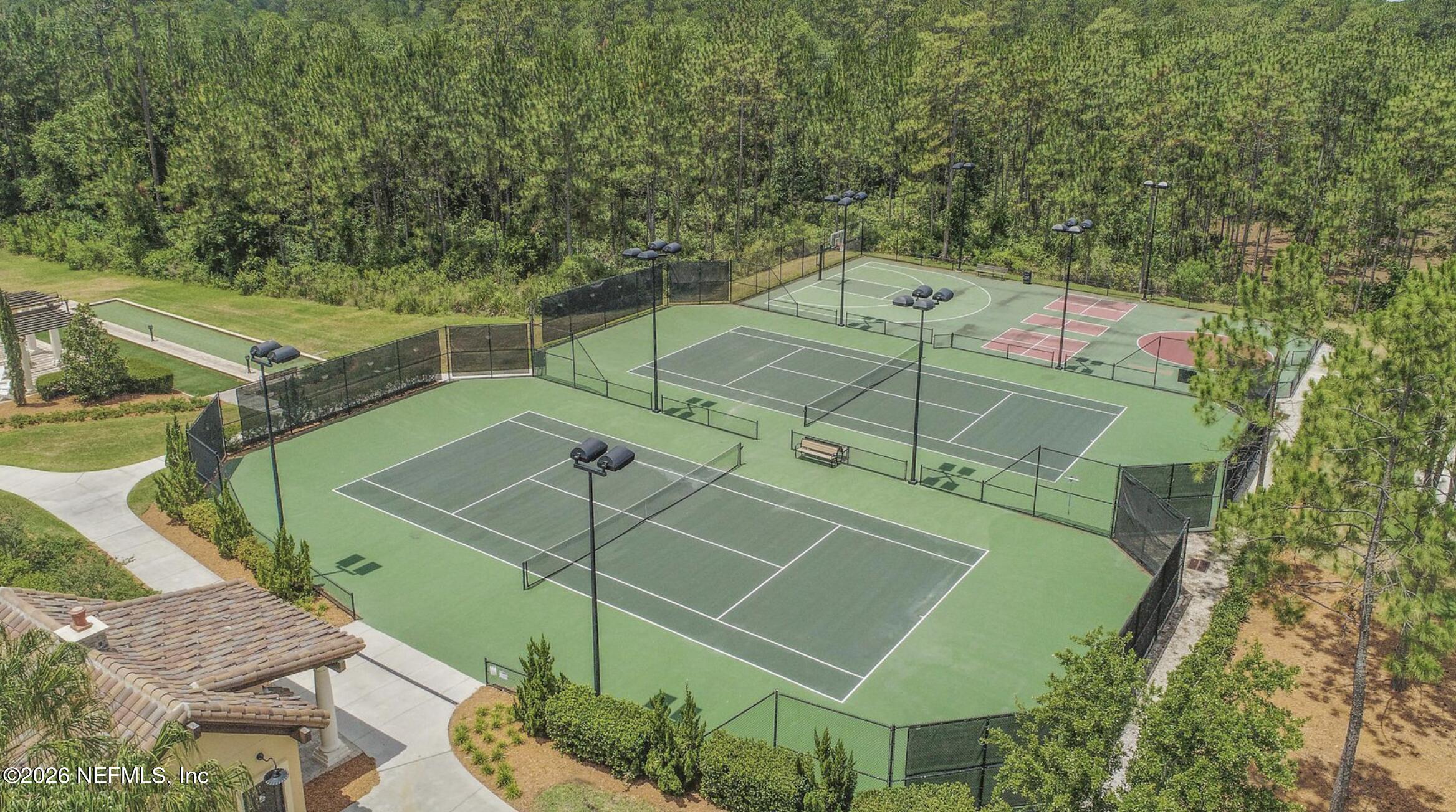 151 Calliel Way St. Johns, FL 32259 - Photo 33 of 35 a view of a tennis court