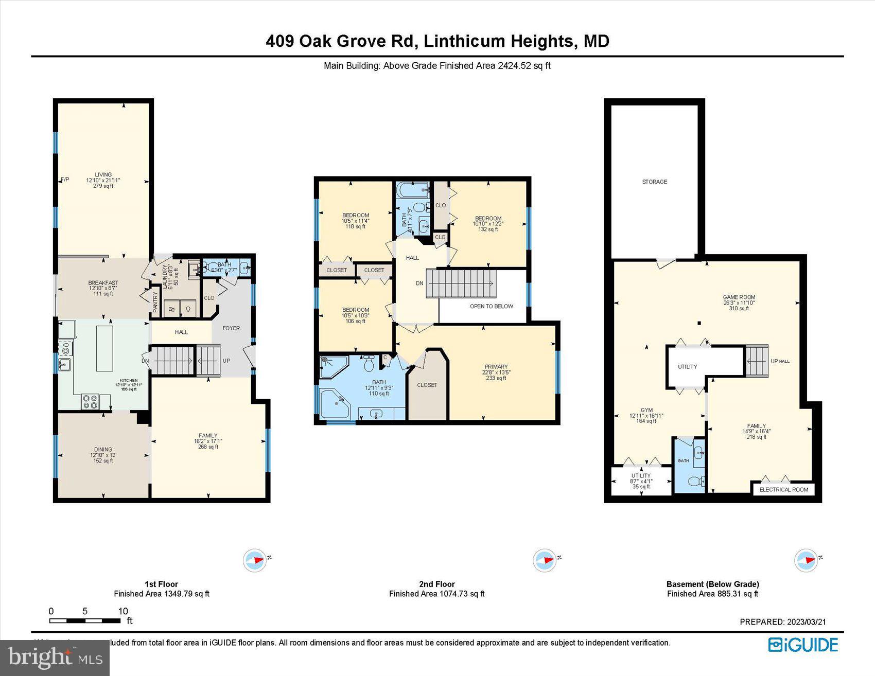 409 Oak Grove Road Linthicum Heights, MD 21090 - Photo 53 of 53 Full floor plan