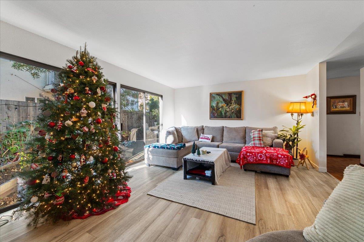 552 Walnut Street San Carlos, CA 94070 - Photo 8 of 27 a living room with furniture and a potted plant