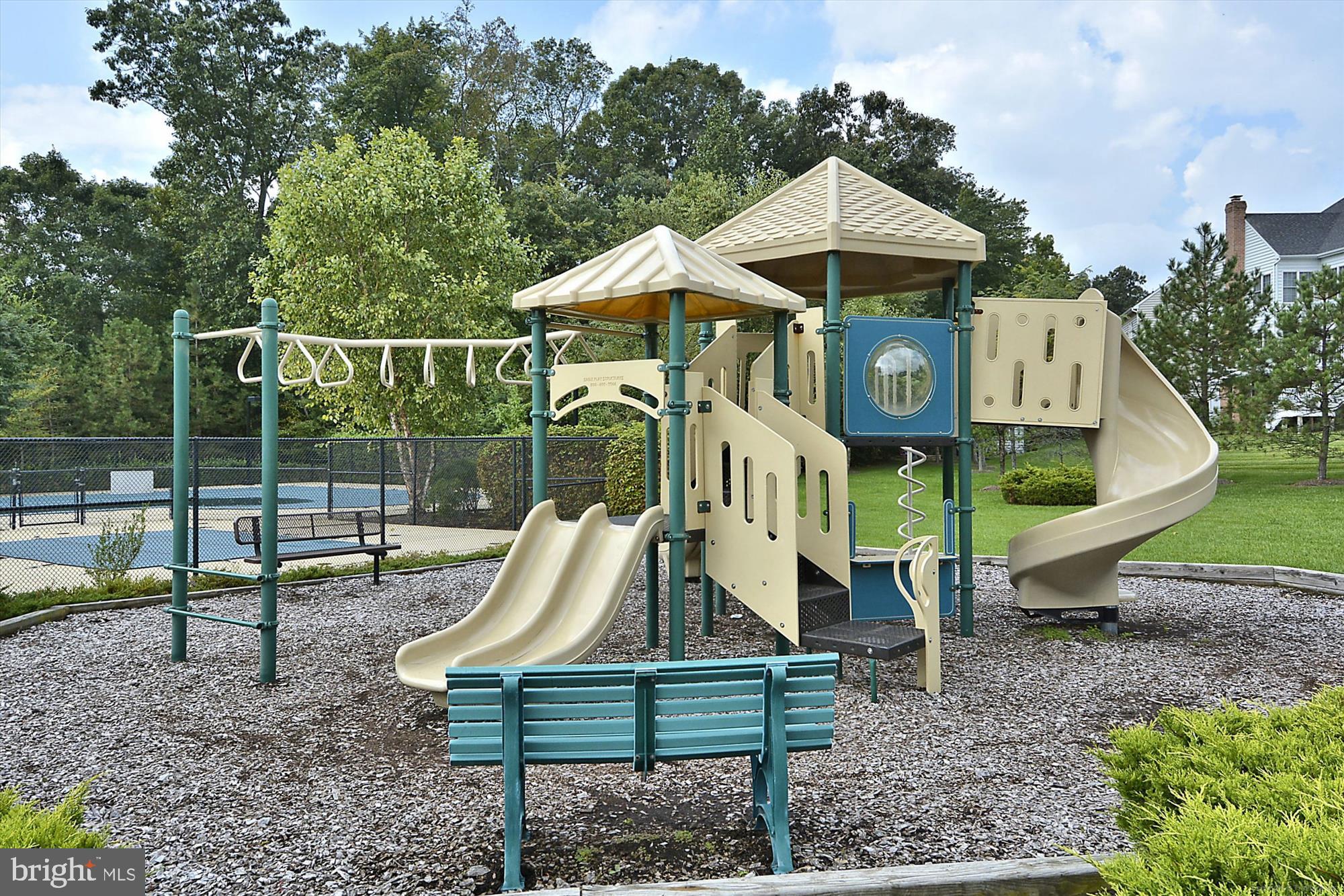 206 Heatherbloom Trail Gambrills, MD 21054 - Photo 44 of 46 a small garden covered with tall trees
