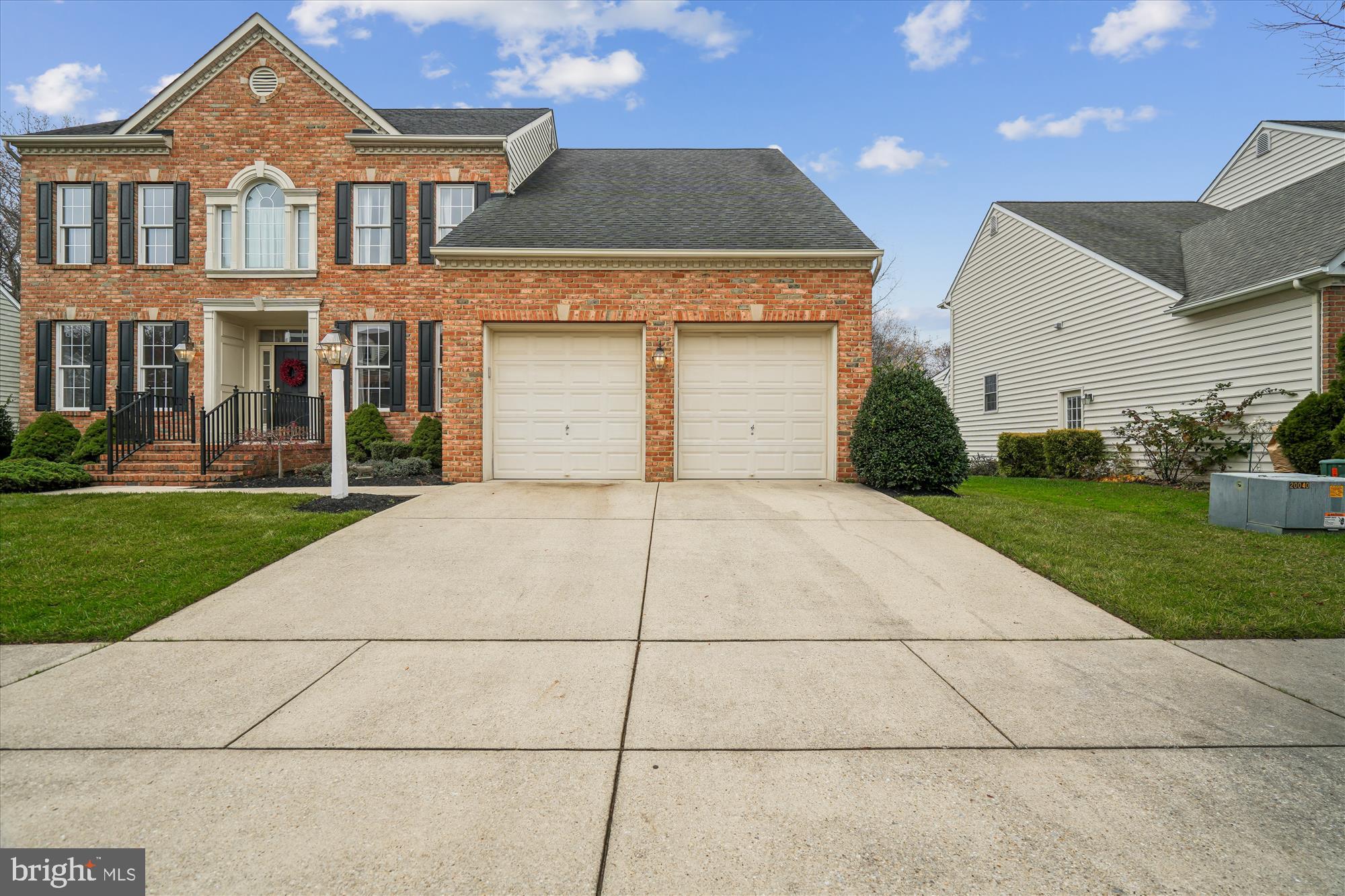 206 Heatherbloom Trail Gambrills, MD 21054 - Photo 45 of 46 front view of a house with a yard