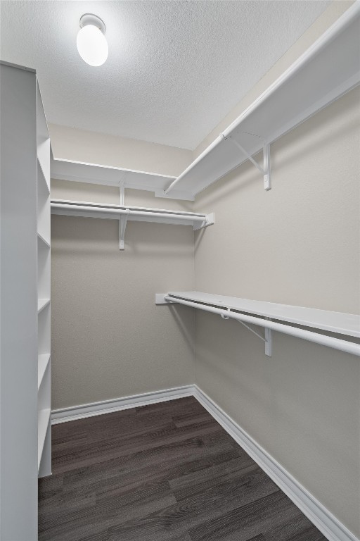 1209 Casey Street, Unit A Austin, TX 78745 - Photo 8 of 14 a view of an empty walk in closet