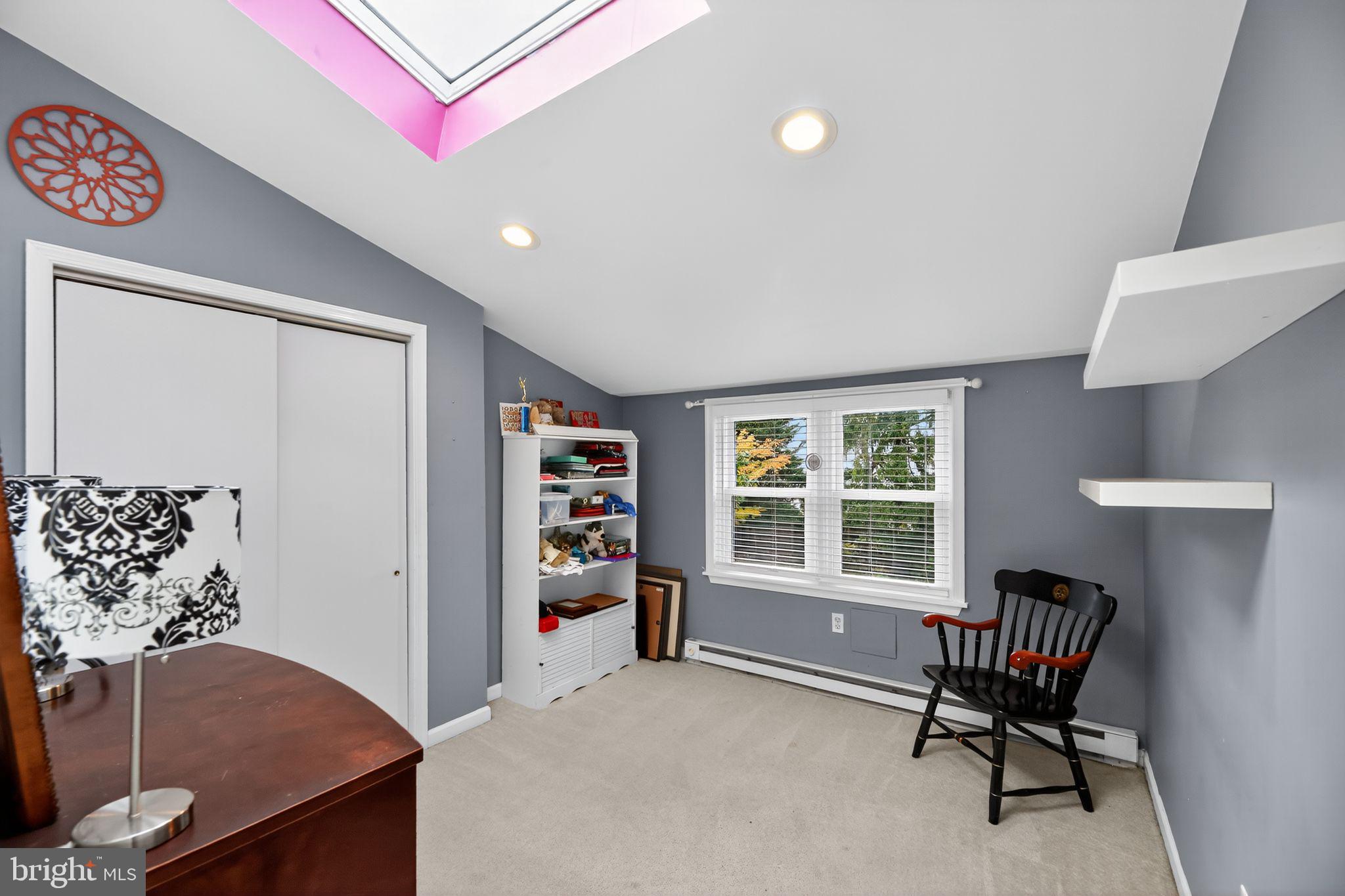 336 Gribbel Road Wyncote, PA 19095 - Photo 19 of 33 Bedroom 4 - with skylight