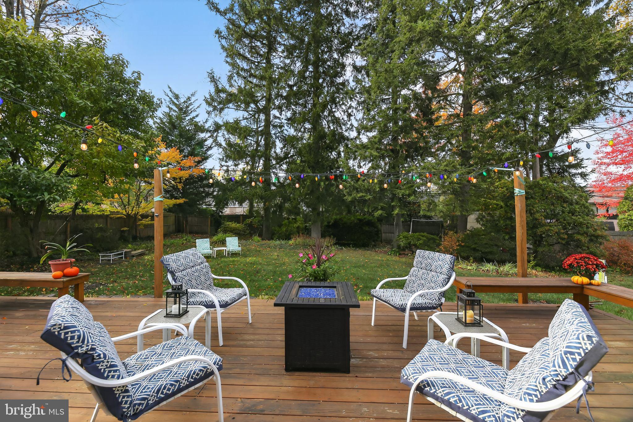 336 Gribbel Road Wyncote, PA 19095 - Photo 27 of 33 Relax by the fire pit