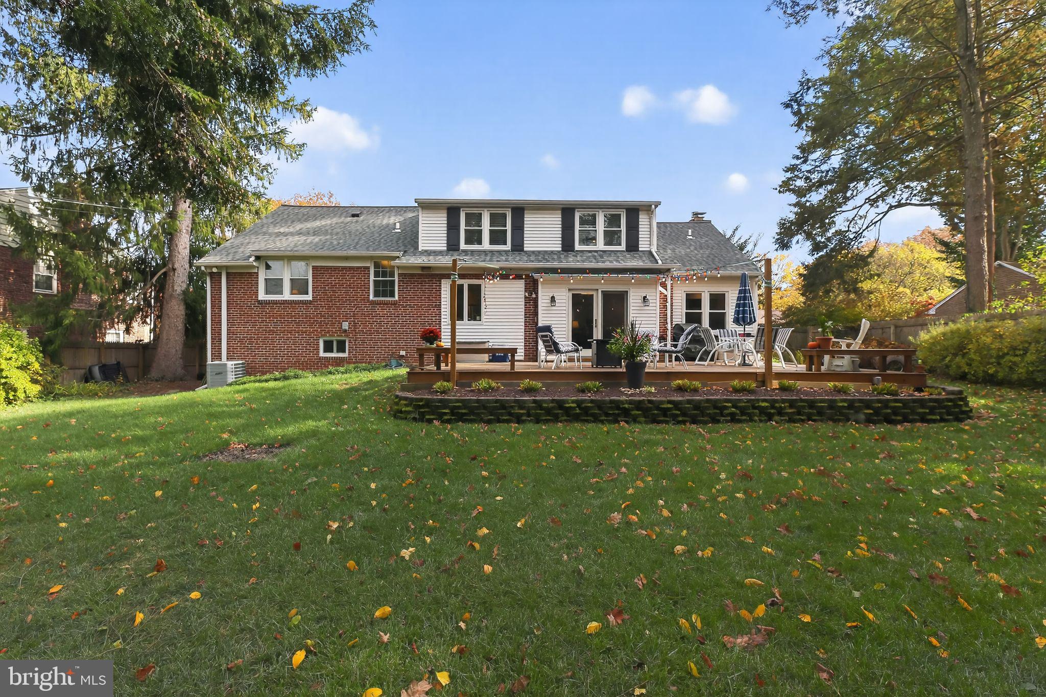 336 Gribbel Road Wyncote, PA 19095 - Photo 33 of 33 Back view of the house