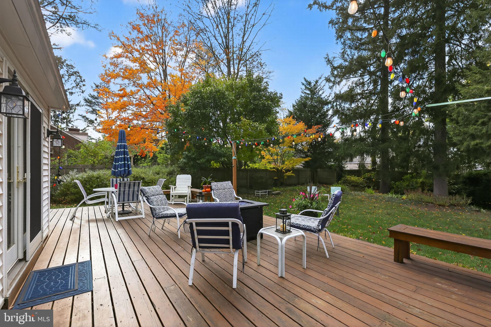 336 Gribbel Road Wyncote, PA 19095 - Photo 10 of 33 Wonderful deck for entertaining
