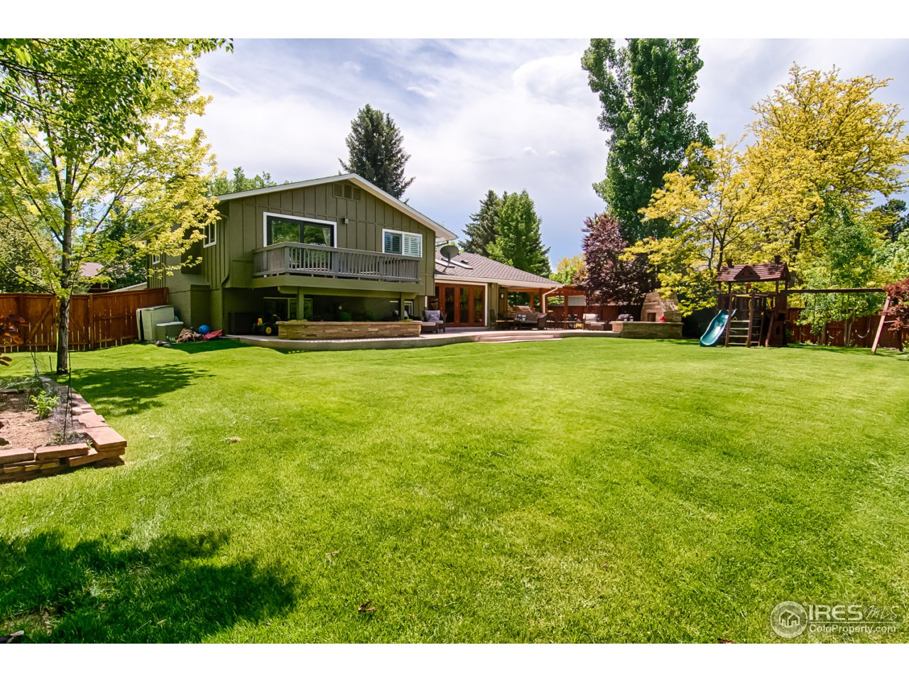 4453 Rustic Trail Boulder, CO 80301 - Photo 22 of 25 Huge backyard on 14,375 sq ft lot backing to golf