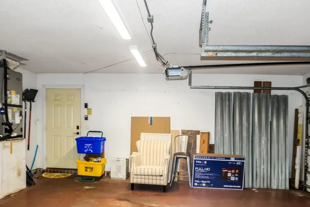 a view of storage and utility room