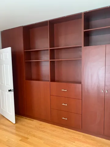 a room with closet