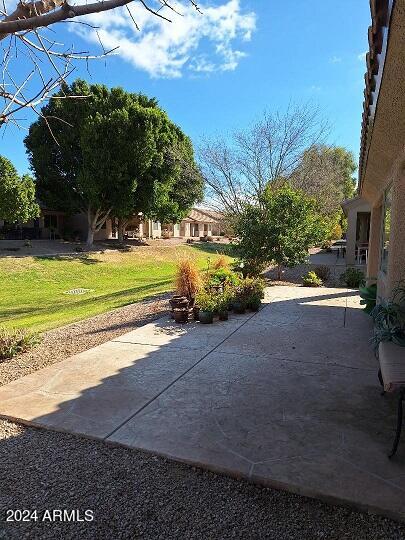 4202 East Broadway Road, Unit 198 Mesa, AZ 85206 - Photo 21 of 47 view from rear patio