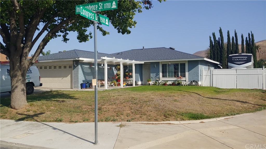 11738 Independence Street Riverside, CA 92503 - Photo 1 of 1 a view of a house with a backyard