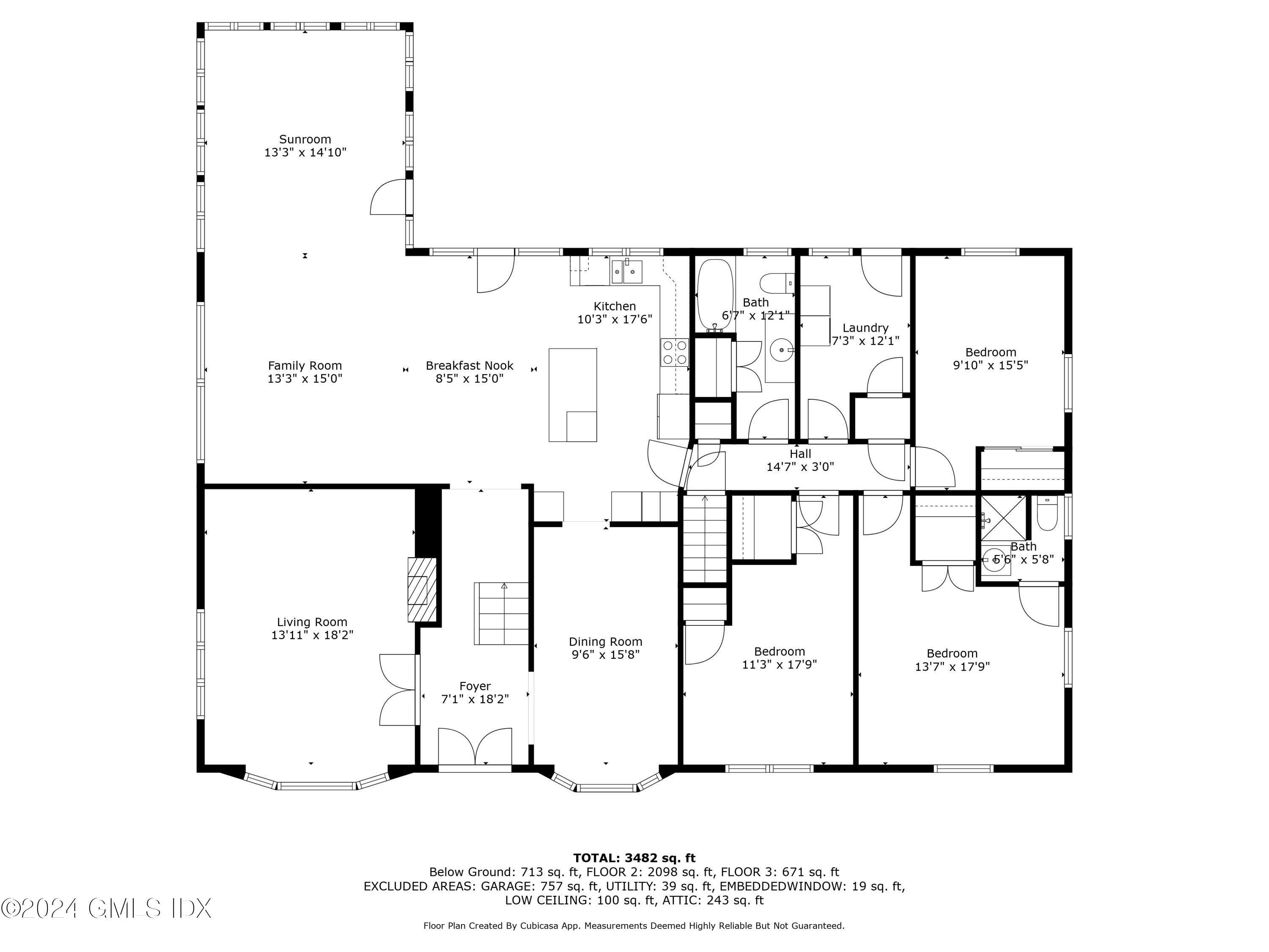 58 Arch Street Riverside, CT 06878 - Photo 20 of 21 a picture of a floor plan