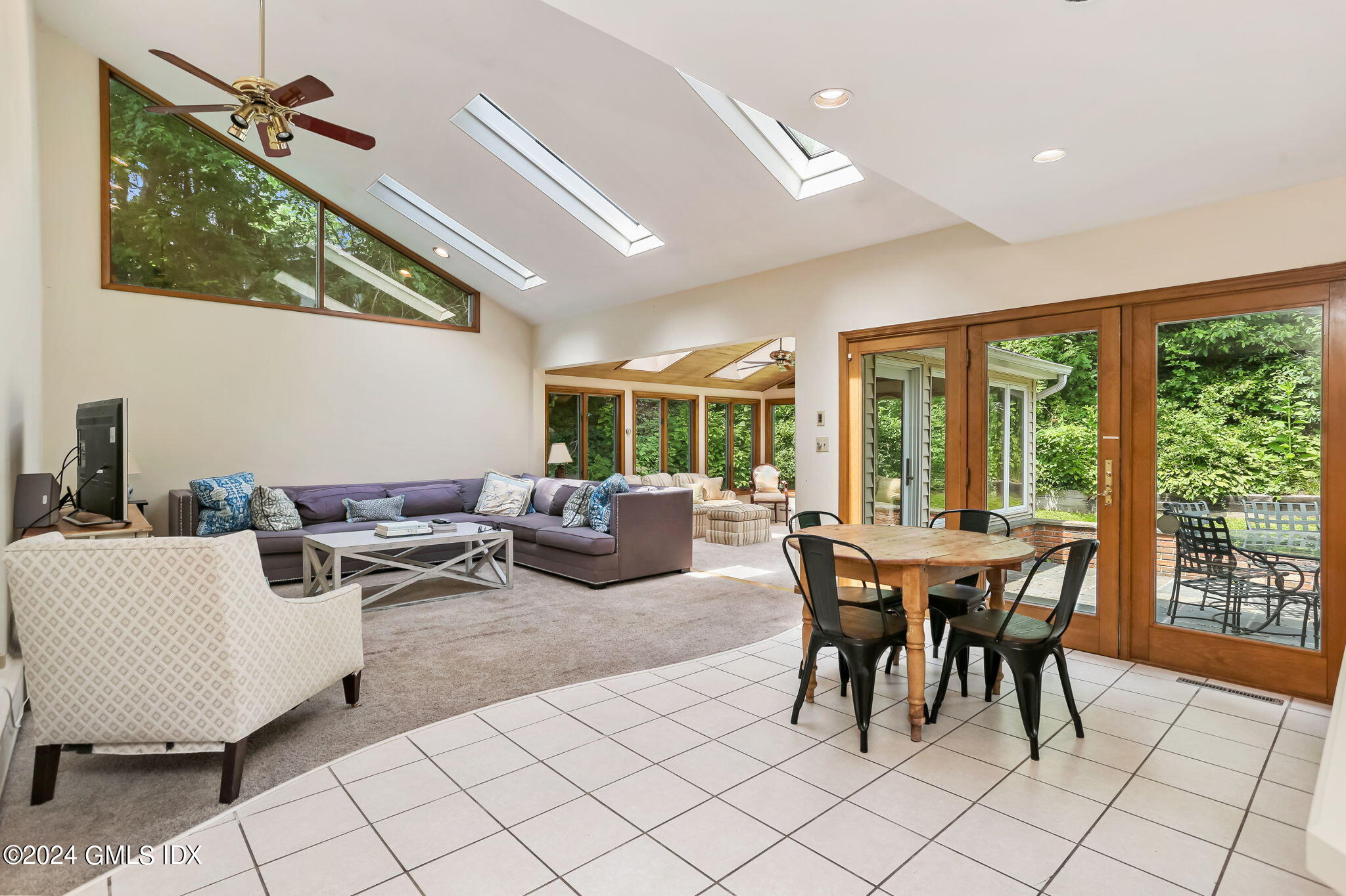58 Arch Street Riverside, CT 06878 - Photo 7 of 21 a view of a dining room with furniture window and outside view