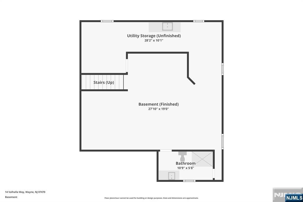 14 Valhalla Way Wayne, NJ 07470 - Photo 31 of 32 a picture of a floor plan