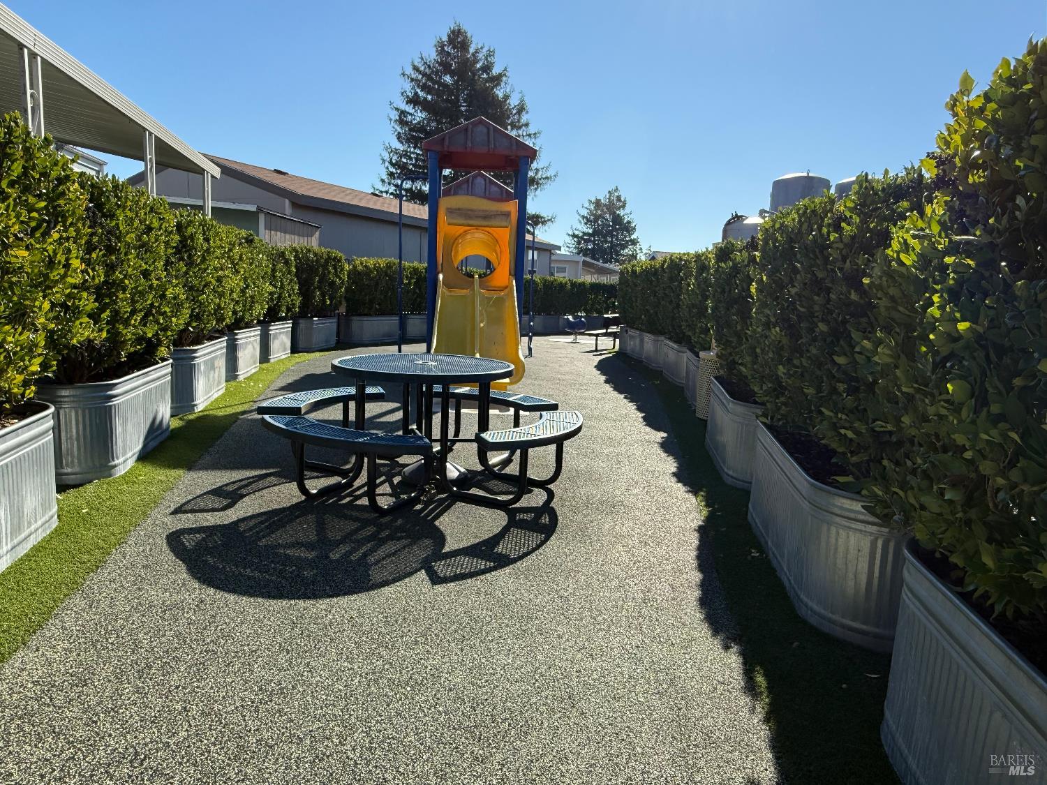 190 Apple Lane Santa Rosa, CA 95407 - Photo 21 of 23 a view of swimming pool with outdoor seating and plants