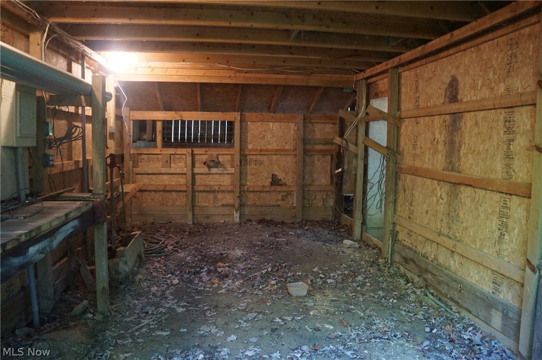 8544 Fisher Road Diamond, OH 44412 - Photo 6 of 29 Inside view of barn. Has water and electric.