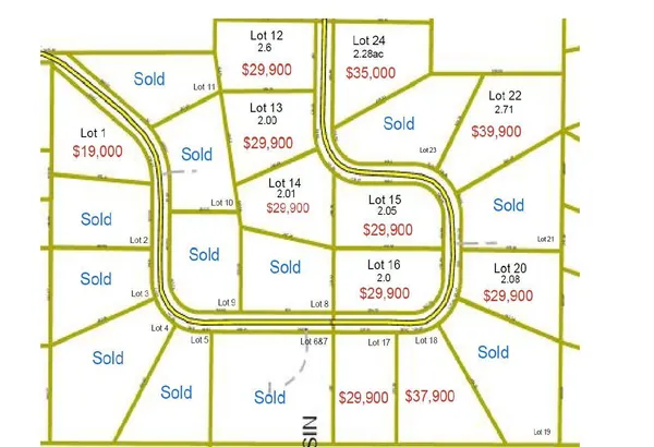 $37,900 | Lot 18 Shady Lane, Siren, WI 54872