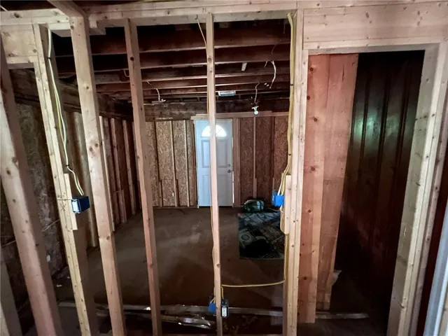 a view of walk in closet