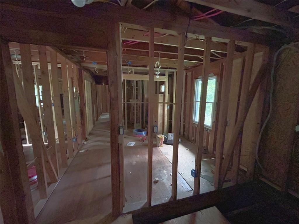 8916 Highway 166 Winston, GA 30187 - Photo 40 of 52 a view of a hallway with wooden walls