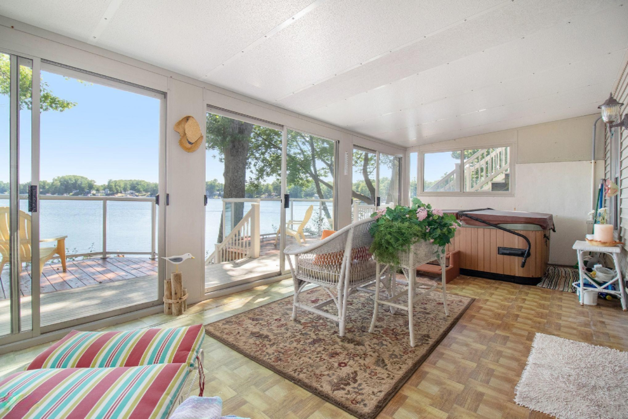 5063 Stella Road Custer, MI 49405 - Photo 25 of 49 Lower-Level Sunroom