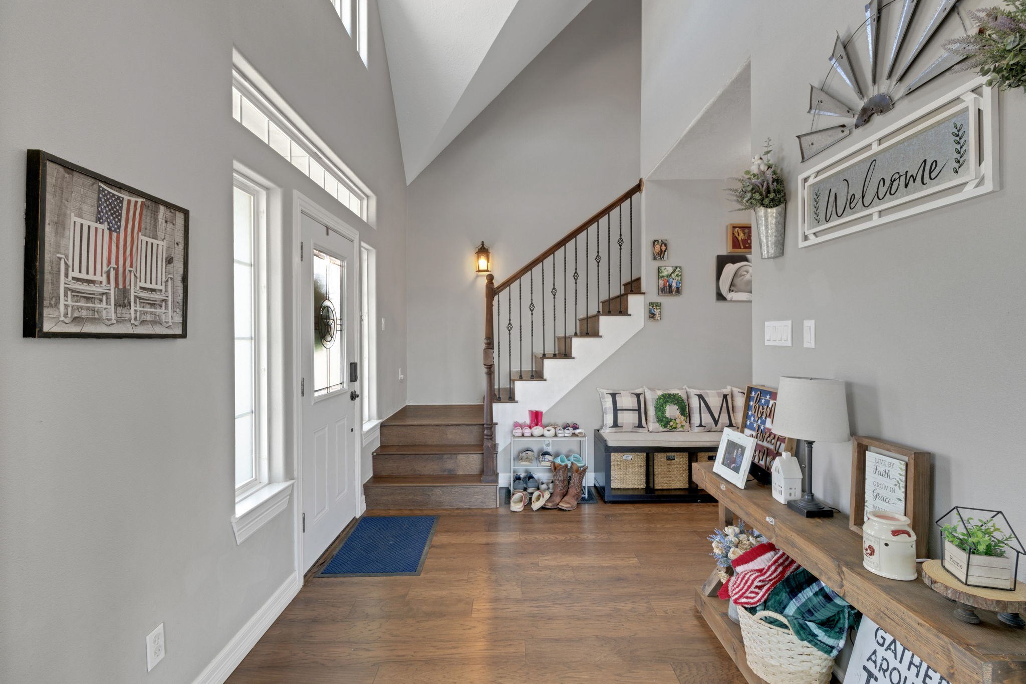 5850 Highway 61 Devers, TX 77538 - Photo 7 of 50 a living room with furniture and stairs